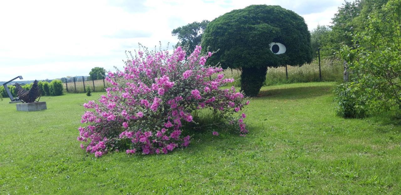 Gite Dans Parc De Sculptures - Gite "Pondichery" Port-Mort المظهر الخارجي الصورة