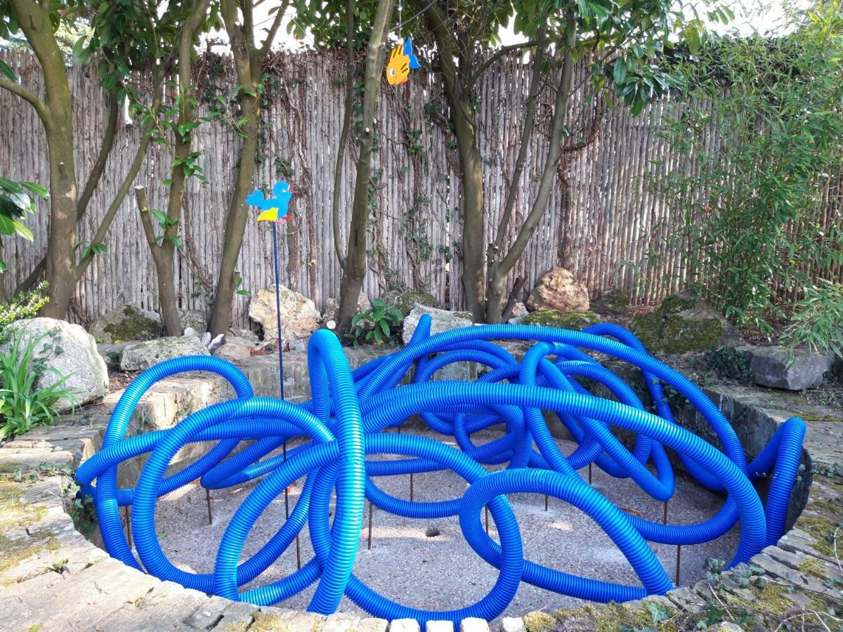 Gite Dans Parc De Sculptures - Gite "Pondichery" Port-Mort المظهر الخارجي الصورة