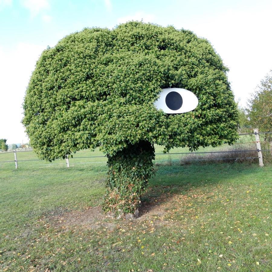 Gite Dans Parc De Sculptures - Gite "Pondichery" Port-Mort المظهر الخارجي الصورة